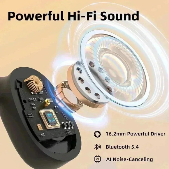 NWT: Oraolo Open Ear Headphones, Bluetooth - Picture 2 of 8